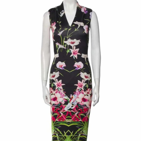Ted Baker Dresses & Skirts - Ted Baker Floral Print Midi Length Dress